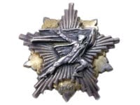 WW2 Yugoslavian 1941 Partisan Decoration in Silver