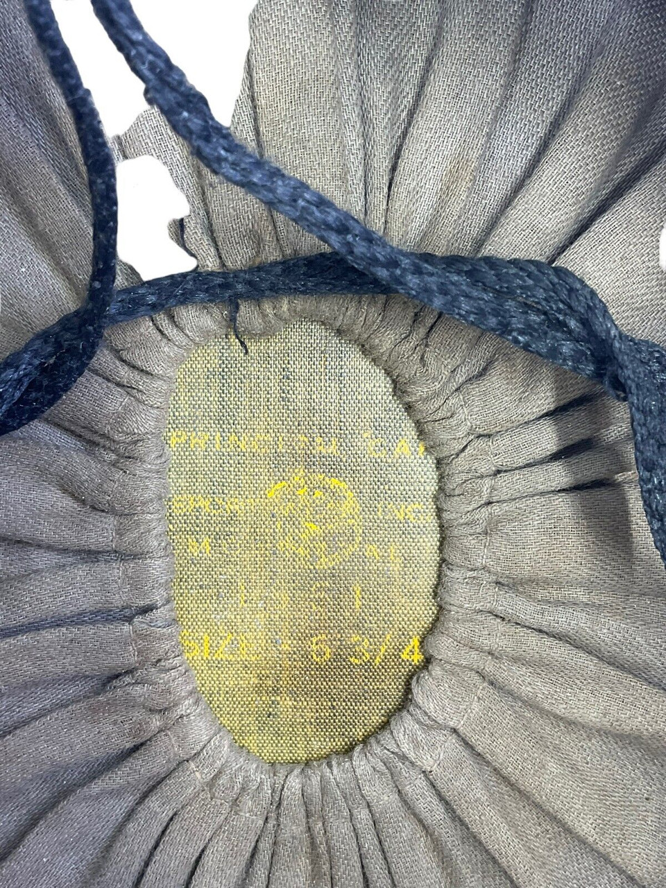 Canadian Navy RCN Korean War Donald Duck Hat Size 6 3/4 1951 Dated Canadian Navy RCN Korean War Donald Duck Hat Size 6 3/4 1951 Dated