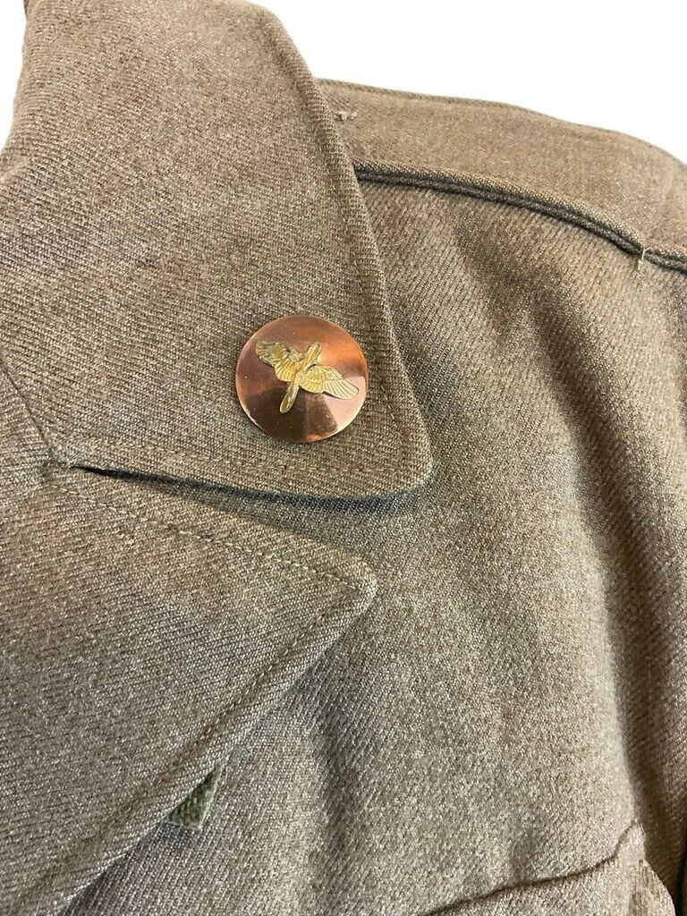 WW2 US Army Sgt Airborne Glider Troop Carrier Ike Jacket Uniform Tunic Size 38 WW2 US Army Sgt Airborne Glider Troop Carrier Ike Jacket Uniform Tunic Size 38