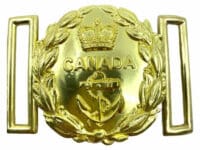 Canadian Forces RCN Navy Officers Sword Belt Buckle