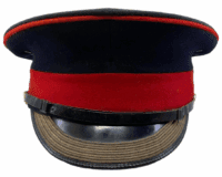 British Canadian Guards Peak Cap Hat Size 7 Named RSM Burton British Canadian Guards Peak Cap Hat Size 7 Named RSM Burton