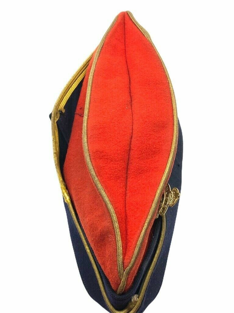 WW2 Canadian RCA Artillery Officers Coloured Field Service Cap Hat WW2 Canadian RCA Artillery Officers Coloured Field Service Cap Hat