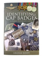 WW1 WW2 British Identifying Cap Badges Family Historian Guide HC Reference Book