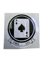 US USMC Marine Corps VMA-231 Squadron Sticker US USMC Marine Corps VMA-231 Squadron Sticker