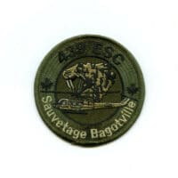 RCAF CAF Canadian 439 Tiger Bagotville Squadron OD Crest Patch