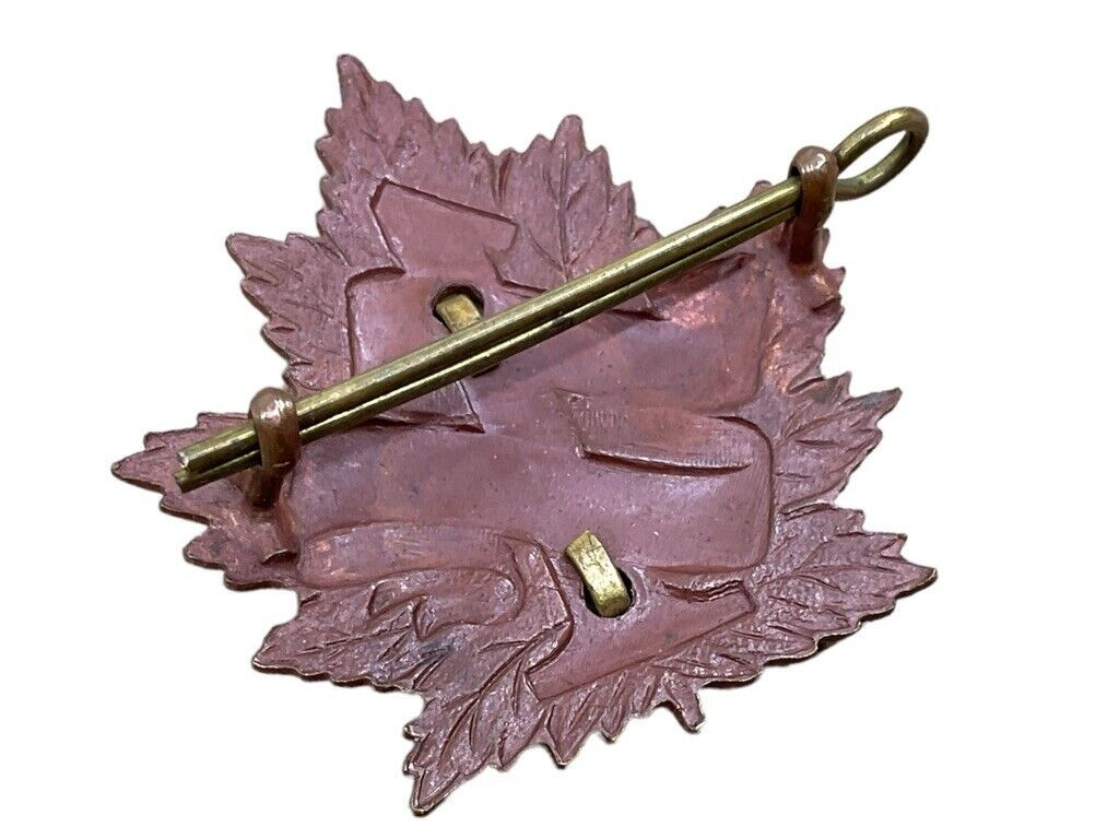 WW1 Canadian CEF 7th Battalion 7A Cap Badge WW1 Canadian CEF 7th Battalion 7A Cap Badge