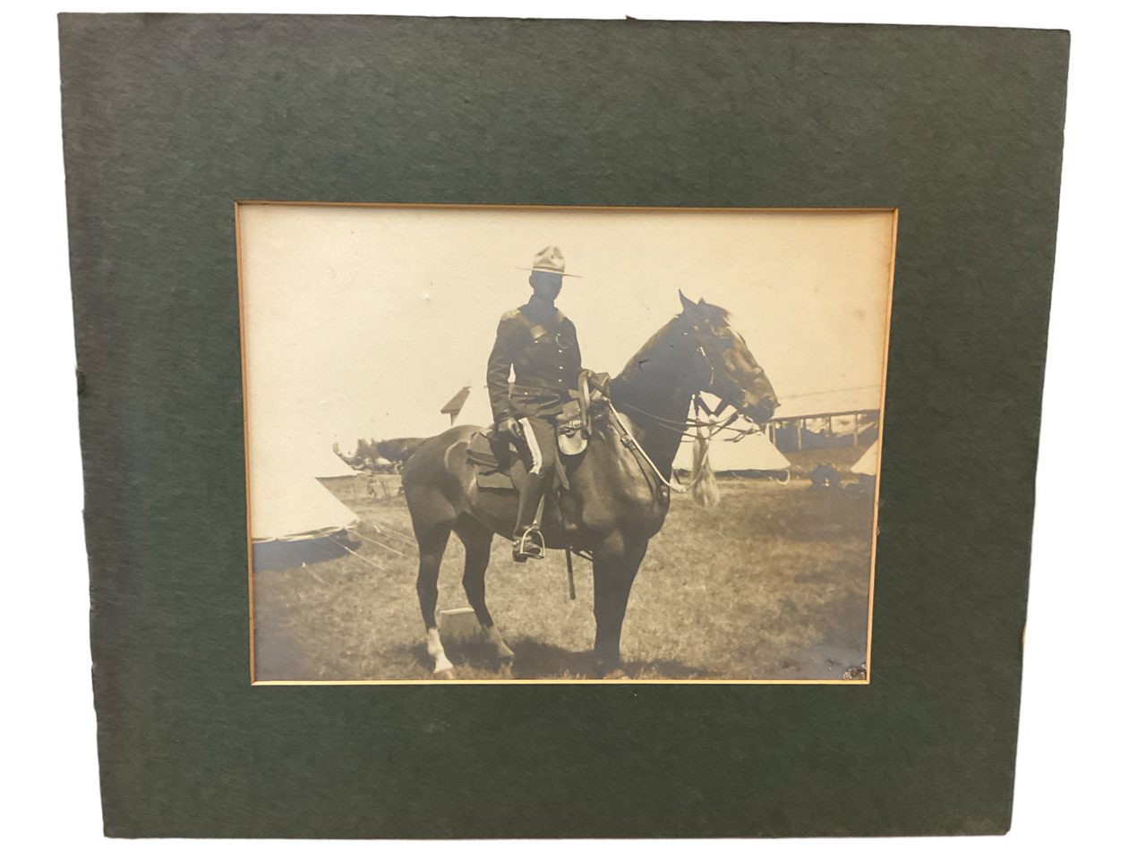 British Canadian Cavalry Officer Horse Mounted Portrait Photograph 14 x 10 Inch British Canadian Cavalry Officer Horse Mounted Portrait Photograph 14 x 10 Inch