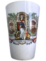 WW1 British BEF Memento Of The Great War China Winton Beaker Cup