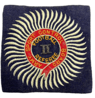 British Army Sports Control Board Football Referee Embroidered Patch British Army Sports Control Board Football Referee Embroidered Patch