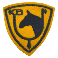 WW2 US 61st Cavalry SSI Sleeve Patch Insignia