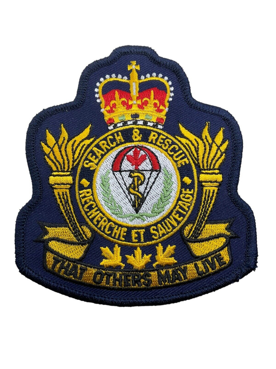 Canadian Forces RCAF Search and Rescue Heraldic Colour School Squadron Patch Canadian Forces RCAF Search and Rescue Heraldic Colour School Squadron Patch