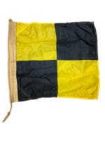 Canadian Forces RCN Navy Nylon Alphabet Flag Letter L 20 X 24 inches Canadian Forces RCN Navy Nylon Alphabet Flag Letter L 20 X 24 inches