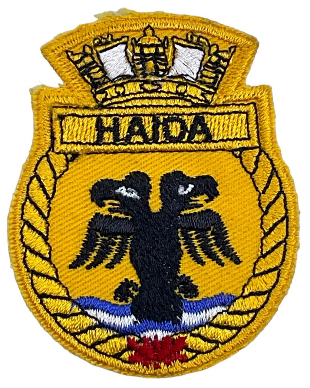 Canadian Sea Cadet RCSC Ships Crest Haida Patch 2 Canadian Sea Cadet RCSC Ships Crest Haida Patch 2