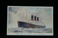 Anchor Line TSS Caledonia And Transylvania Vintage Post Card