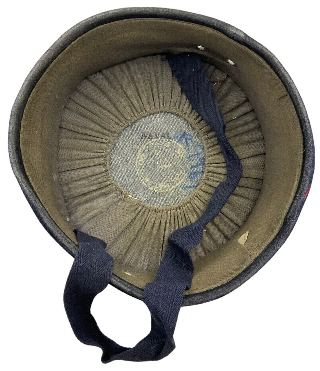 WW2 Royal Canadian Navy Ratings White Top Cap Size 7 WW2 Royal Canadian Navy Ratings White Top Cap Size 7