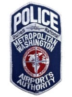 US Dulles National Airport Authority Metropolitan Washington Police Patch US Dulles National Airport Authority Metropolitan Washington Police Patch