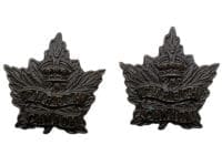WW1 Canadian CEF 2nd CMR Mounted Rifles Collars Insignia Pair WW1 Canadian CEF 2nd CMR Mounted Rifles Collars Insignia Pair