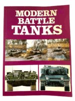 US German Russian Modern Battle Tanks ARCO Softcover Reference Book