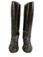 WW2 German Black Leather Officers Boots