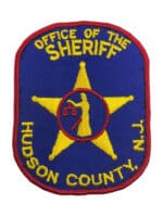 US Hudson County New Jersey Office of the Sheriff Police Patch