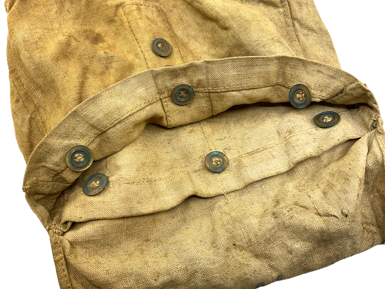 Victorian Canadian 41st Brockville Rifles Militia Cotton Haversack Side Pack Victorian Canadian 41st Brockville Rifles Militia Cotton Haversack Side Pack