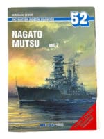 WW2 Japanese Navy Ships Nagato Mutsu Volume 2 52 Soft Cover Reference Book