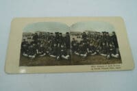 WW1 Era Japanese Sixth Division Stereoview Card