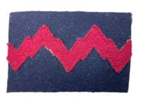 WW1 Canadian CEF Corps Heavy Artillery Division Patch Single