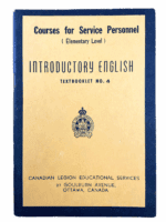 Canadian Legion Educational Services Intro English No.4 SC Reference Book