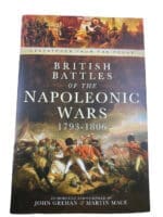 British Battles of the Napoleonic Wars 1793 to 1806 Hardcover Reference Book