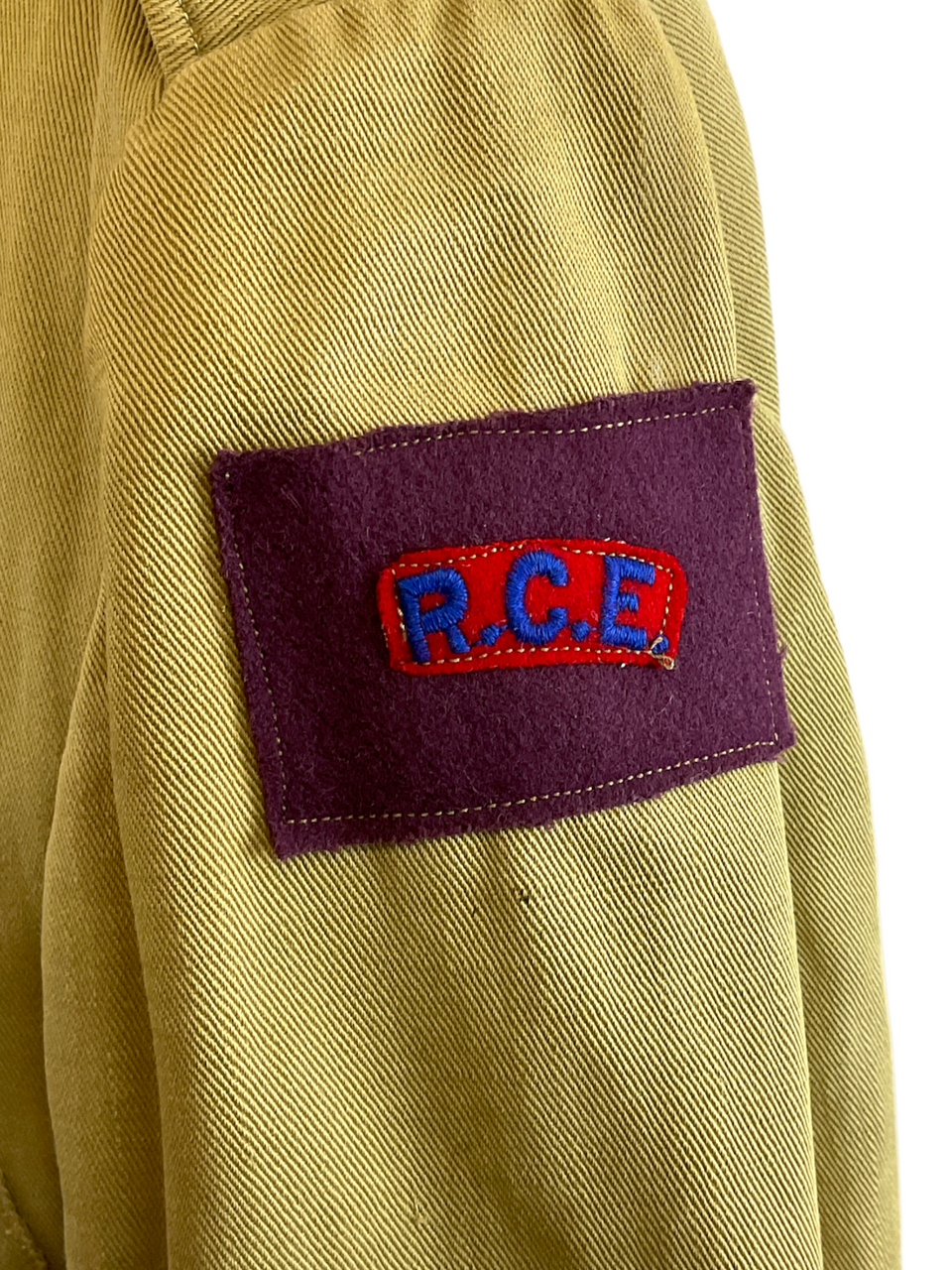 WW2 Canadian Officers 5th Division RCE Engineers Summer Tropical Jacket Tailored WW2 Canadian Officers 5th Division RCE Engineers Summer Tropical Jacket Tailored