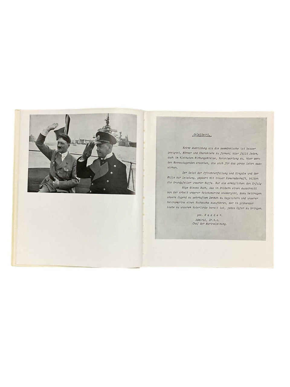 WW2 German Reichsmarine Kriegsmarine Navy HC Reference Book WW2 German Reichsmarine Kriegsmarine Navy HC Reference Book