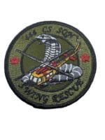 Canadian Forces RCAF 444 CS Squadron 5 Wing Rescue OD Green Patch Crest