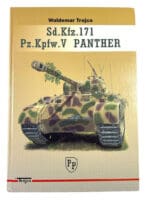 WW2 German Sd.Kfz. 171 Panzer 5 Panther Tank Armour Hard Cover Reference Book