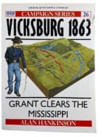 US Civil War Vicksburg 1863 Grant Clears Mississippi Osprey No 26 Reference Book