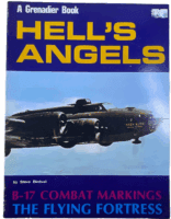 WW2 US USAAF Hells Angels B-17 Combat Markings Flying Fortress SC Reference Book