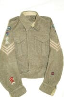WW2 Canadian Airborne Canada Sgt Battle Dress Jacket WW2 Canadian Airborne Canada Sgt Battle Dress Jacket