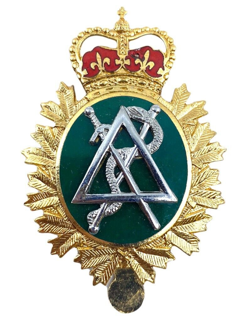 Canadian Forces CF Dental Branch Enamel Cap Badge Canadian Forces CF Dental Branch Enamel Cap Badge