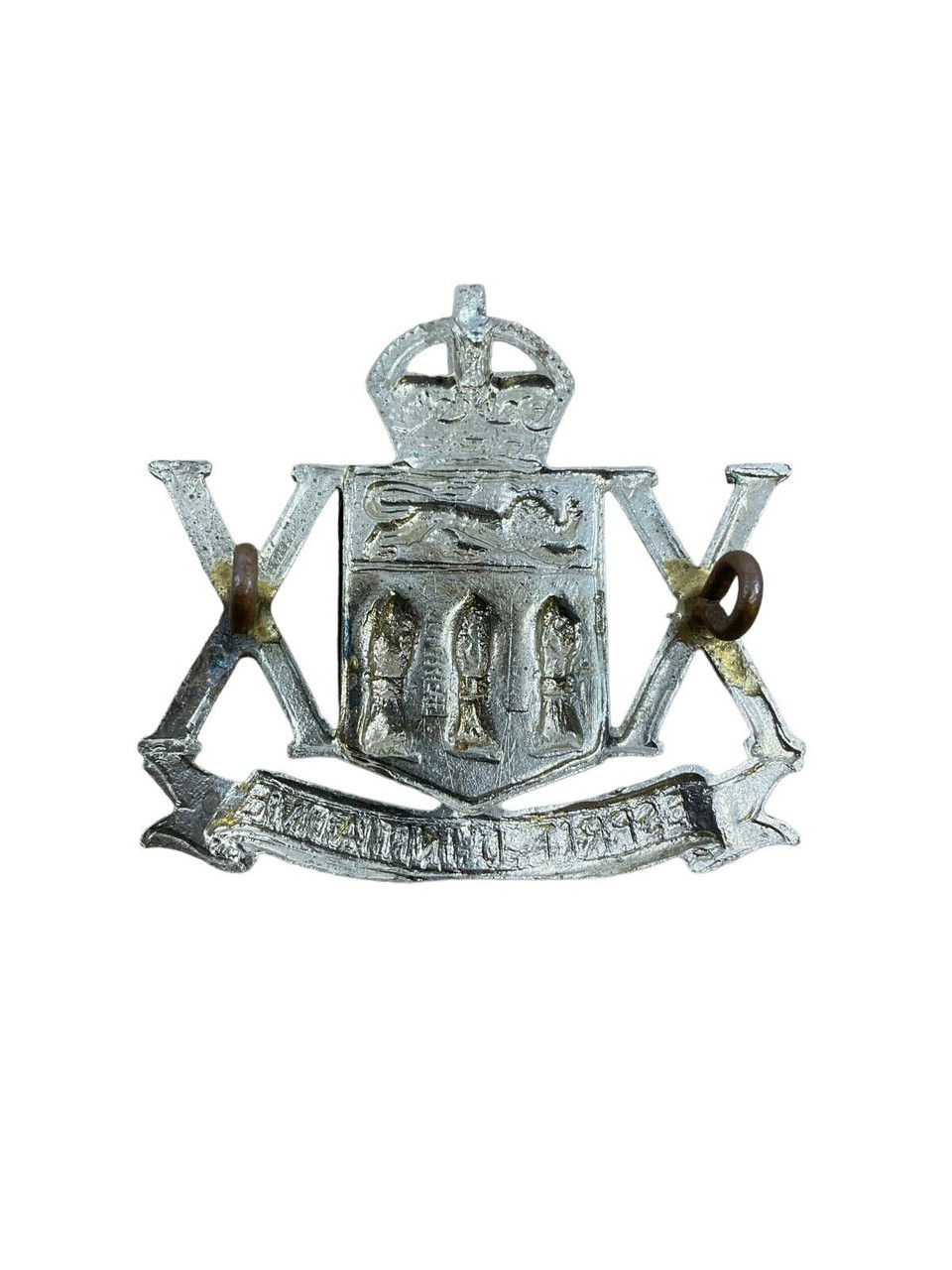 WW2 Canadian 20th Saskatchewan Regiment Cap Badge WW2 Canadian 20th Saskatchewan Regiment Cap Badge