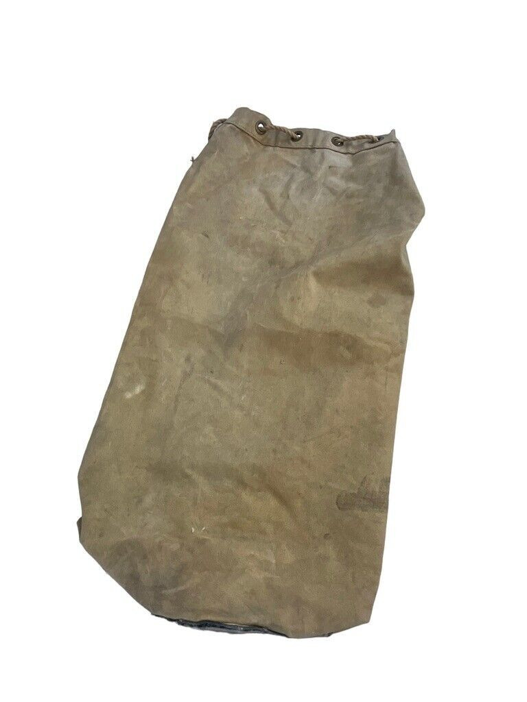 WW2 Canadian Navy RCN Named Duffel Bag C Broad Arrowed WW2 Canadian Navy RCN Named Duffel Bag C Broad Arrowed