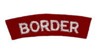 British Border Regiment Shoulder Title Insignia Single