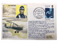 British RAF First Day Cover Stamp Amy Johnson Gravesend To Cape Town British RAF First Day Cover Stamp Amy Johnson Gravesend To Cape Town