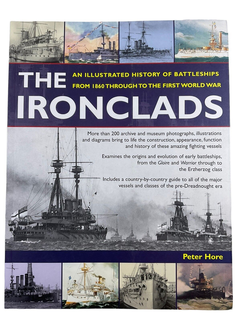 British RN Navy The Ironclads History of Battleships Peter Hore Reference Book British RN Navy The Ironclads History of Battleships Peter Hore Reference Book