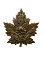 WW1 Canadian CEF 1st Pioneers Cap Badge