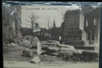 WW1 British Souvenir  paper Postcard, Campagne De 1914-1915 .