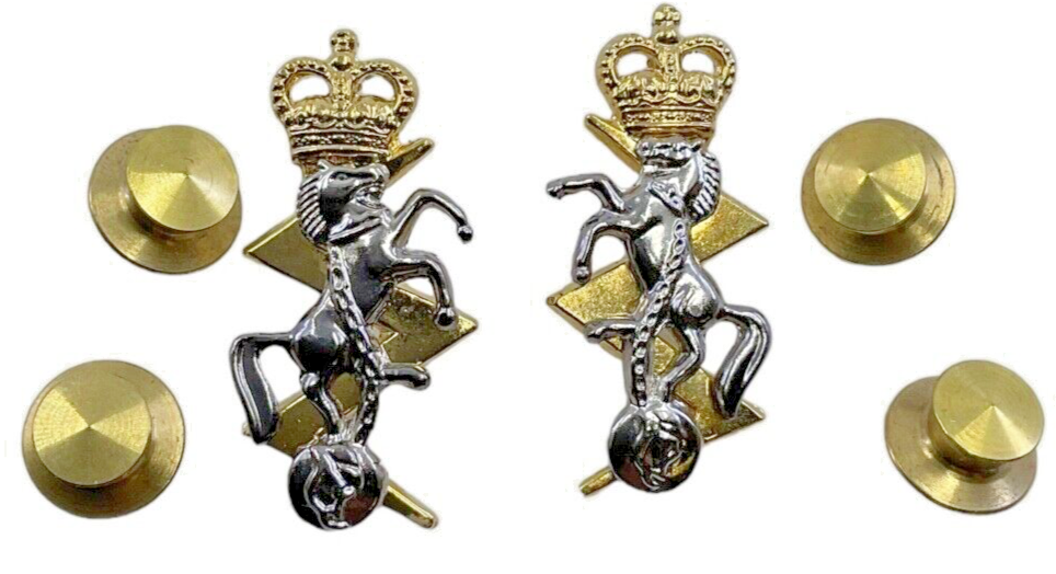 Canadian Forces RCEME Electrical Mechanical Engineers Collars Insignia Pair Canadian Forces RCEME Electrical Mechanical Engineers Collars Insignia Pair