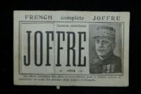 WW1 French British Joffre  Postcard