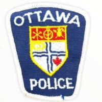 Canadian Ottawa Police Shirt Small Patch Obsolete