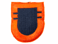 US Army Special Forces Airborne Beret Flash Patch Black Orange 2 US Army Special Forces Airborne Beret Flash Patch Black Orange 2