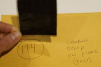 WW2 British Airborne Para Loading Equipment on Plane Original Negative #114